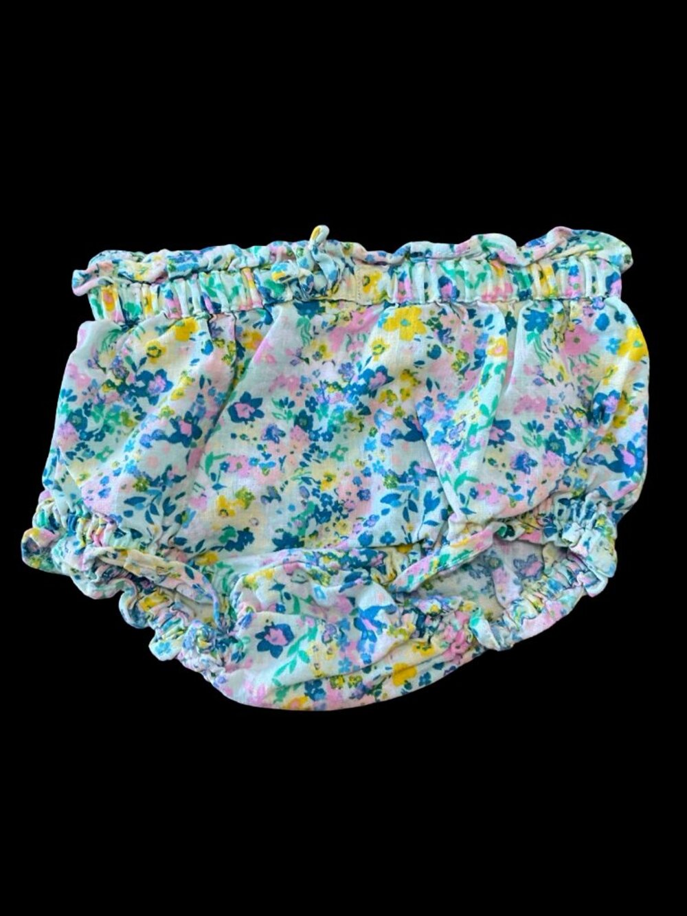 🌻10/$25 - Floral Shorts w/ Ruffle Details
